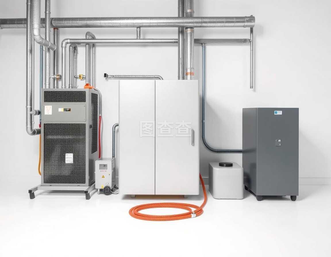 中央空調供暖系統設備圖示與解析